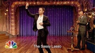 Improv Dance with Sam Rockwell and Jimmy Fallon Late Night with Jimmy Fallon