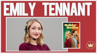 Leading Lady Shines Hallmark Actress EMILY TENNANT Interview Holiday Hotline