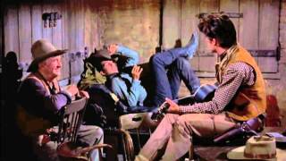 Rio Bravo by Howard Hawks 1959  My rifle my pony and me with Dean Martin  John Wayne