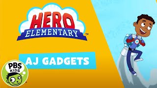 Hero Elementary  Meet AJ Gadgets  PBS KIDS