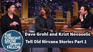 Dave Grohl and Krist Novoselic Tell Old Nirvana Stories  Part 1