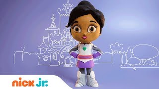 How to Make Nella the Princess Knight from Clay  Stay Home WithMe Arts  Crafts  Nick Jr
