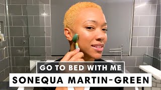 Sonequa MartinGreens Nighttime Skincare Routine  Go To Bed With Me  Harpers BAZAAR