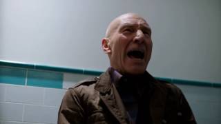 Blunt Talk  Season 1 Airport Toilet Scene Patrick Stewart