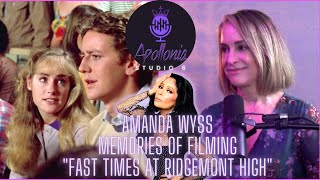 Apollonia Studio 6  Amanda Wyss  Memories of Filming Fast Times At Ridgemont High