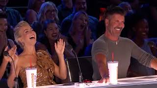 ALL of Greg Mortons AMAZING Voice Impersonations On AGT  Americas Got Talent 2019