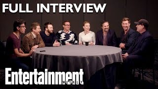 Avengers Endgame Cast Full Roundtable Interview On Stan Lee  More  Entertainment Weekly