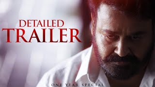 One Year Of Lucifer  Detailed Trailer  Mohanalal  Prithviraj Sukumaran  Pranav Sri Prasad  RCM