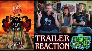 Todd and the Book of Pure Evil The End of the End 2017 Animated Horror Movie Trailer Reaction
