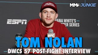 Tom Nolans Vicious FollowUp Punch After KO Was Payback For Disrespect  DWCS 57