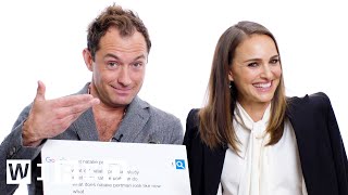 Natalie Portman  Jude Law Answer the Webs Most Searched Questions  WIRED