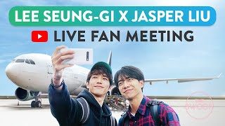 LIVE TWOgether Fan Meeting with Lee Seunggi and Jasper Liu ENG SUB CC