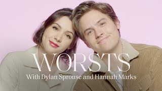 Dylan Sprouse and Hannah Marks Reveal their Worst Kiss Date and Hollywood Audition  Worsts  ELLE