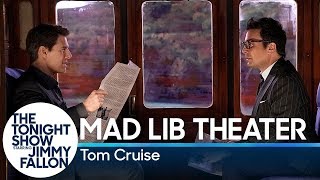Mad Lib Theater with Tom Cruise Mission Impossible Edition