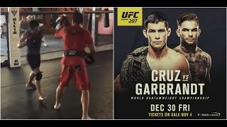 Dominick Cruz training for Cody Garbrandt fight at UFC 207