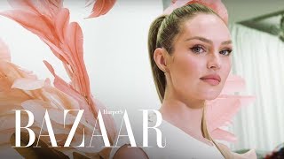Candice Swanepoels 2018 Victorias Secret Fashion Show Fitting  Harpers BAZAAR