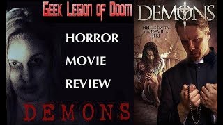 DEMONS  2017 Miles Doleac  Haunting  Possession Horror Movie Review