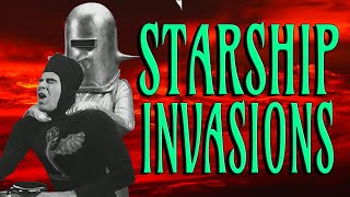 Bad Movie Review Starship Invasions Starring Christopher Lee