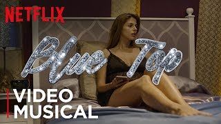 Club de Cuervos  Mary Luz Solari Blue Top  Netflix