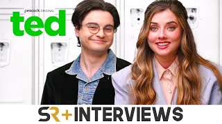 Ted Interview Max Burkholder  Giorgia Whigham On Unique Casting And Puppet Acting Insanity