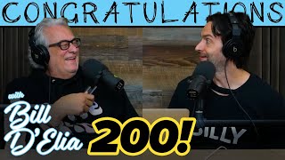 The Fabric of Me 200 ft Bill DElia  Congratulations Podcast with Chris DElia