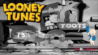 LOONEY TUNES Looney Toons PORKY PIG  Porkys Railroad 1937 Remastered HD 1080p