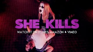 She Kills Official Trailer 2 Sadistic Exploitation Grindhouse Revenge Movie