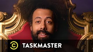 Reggie Watts Hosts the Craziest Game Show Ever  Taskmaster