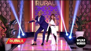 RuPaul with Paula Abdul