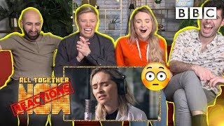 REACTING TO THE TV SHOW WERE ON 4 W Talia Mar Rob Beckett Singing Dentist  All Together Now