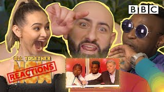 REACTING TO THE TV SHOW WERE ON 2 W Talia Mar Rob Beckett Singing Dentist  All Together Now