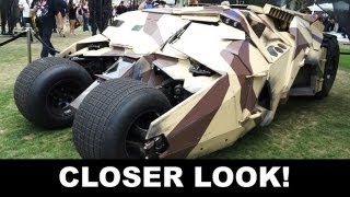 The Dark Knight Rises 2012  History of the Batmobile  Tumbler at Comic Con  Beyond The Trailer