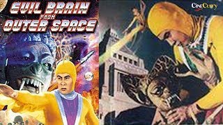 Evil Brain From Outer Space 1965  Sci Fi Action Movie  Ken Utsui Junko Ikeuchi