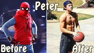 SpiderMan Homecoming Cast   Before And After
