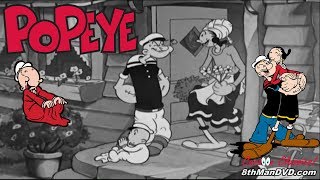 POPEYE THE SAILOR MAN With Little SweePea 1936 RemasteredHD 1080p  Jack Mercer Mae Questel