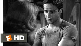A Streetcar Named Desire 18 Movie CLIP  You Must Be Stanley 1951 HD