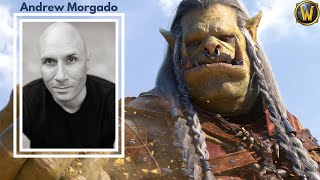 Interview with Andrew Morgado the voice of Lord Saurfang