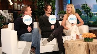 Never Have I Ever with Johnny Depp Gwyneth Paltrow and Paul Bettany