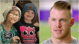 Vikings TE Kyle Rudolph created a place where sick kids can just be kids  Monday Night Countdown