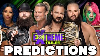The Horror Show At WWE Extreme Rules 2020 Predictions