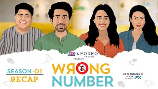 Wrong Number  Season 1 Recap  Ft Apoorva Ambrish Badri  Anjali  RVCJ Originals