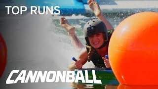 Cannonball  JessicaLee Almost Pees Her Pants On The Mega Slide  Season 1 Episode 1  USA Network