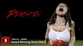 Scary Horror Short Film  PIGSKIN   Uncensored  Award Winning Thriller by Jake Hammond  N Newton
