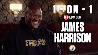 James Harrison Exclusive 1on1 Interview  Pittsburgh Steelers