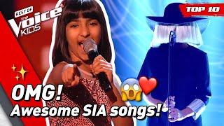 TOP 10  Would SIA turn for these young singers in The Voice Kids 