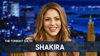 Shakiras Music Teacher Wouldnt Let Her Join the School Choir  The Tonight Show