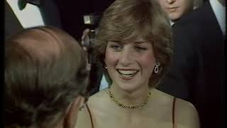 Princess Diana  Lady Diana Spencer  Film Premiere  For your eyes only  James Bond  1981