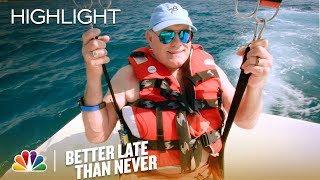 Better Late Than Never  Terry Bradshaw Gets Airborne Episode Highlight
