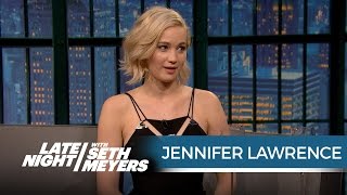 Jennifer Lawrence Wanted Seth to Ask Her Out When She Hosted SNL  Late Night with Seth Meyers