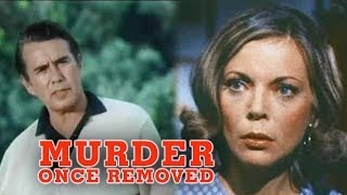 Murder Once Removed 1971  English Action Thriller Movie  John Forsythe Richard Kiley